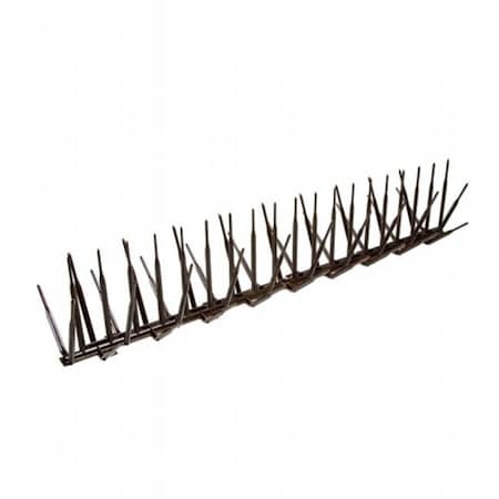 Bird-B-Gone Bird B Gone BBG2000-7-100BRN Brown Plastic Bird Spike - 100 ft. x 7 in. BBG2000-7-100BRN